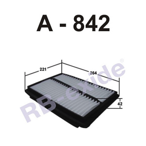 Фильтр воздушный A-842 17220-PY3-000 Rabbit