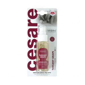 Ароматизатор CESARE спрей N020828 бордовый TUSCANY GRAPE Тостакнский виноград 50мл