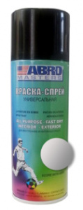 Краска аэрозольная SP-026-AM аллюминий ABRO MASTERS
