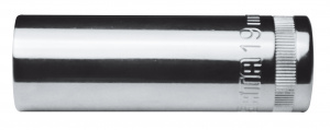 13819 Торцевая головка глубокая 12-гр 1/2" 19мм SATA