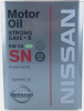 Масло моторное NISSAN 0W20 4L STRONG SAVE X SN KLAN0-00204/KLAP0-00204