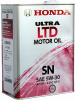 Масло моторное HONDA 5W30 ULTRA LTD SN 4л 08218-99974/08228-99974