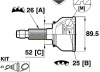 Шрус наружный MA-03/G012-25-500B HDK