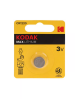 Батарейка Kodak MAX Lithium CR1220-1BL 887930414363 1шт