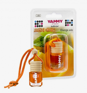 Ароматизатор подвесной YAMMY L015 бутылек 4 мл ORANGE ADE