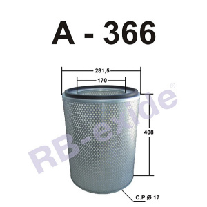 Фильтр воздушный A-366 VE060056 Rabbit